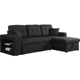 Habitat et Jardin Habitat Et Jardin - Sof&aacute; Esquinero Convertible/reversible axel - Negro
