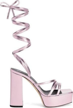Giuseppe Zanotti 120mm Flavienne platform sandals - women - Leather/Leather/Leather - 38 - Pink