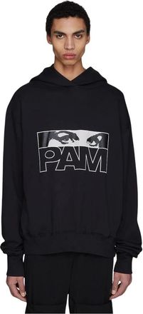 P.A.M. Maiden Eyes Hoodie Trui - Heren - Hoodies - Zwart - S - Katoen - Hoodies & sweatvesten