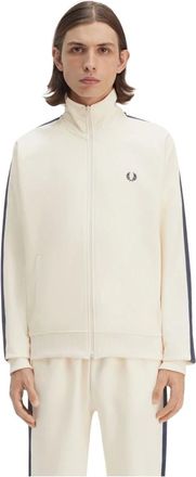 Fred Perry Uomo, Felpe, Bianco, L, new