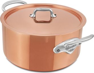 Bloomingdale's M3 S 5.7-Qt Copper Stewpan With Lid, Cast Stainless Steel Handles at Nordstrom