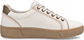 Rieker Womens Noelani 00 Sneaker In Cotton/bronze