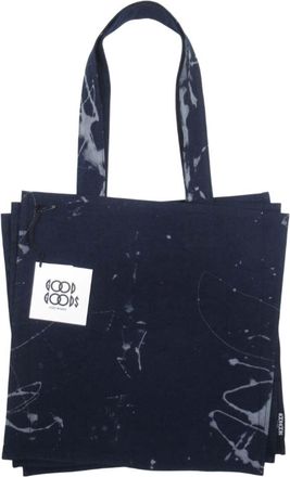 Issey Miyake Navy Cotton 100% Tote Bag (Pre-Owned)