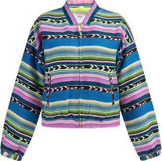 Mymo bomberjack Dames Veelkleurig neongroen