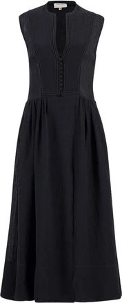 Zeus + Dione Abito midi Fermeli - Nero