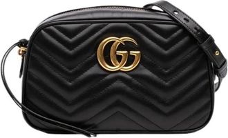 Gucci Borsa a tracolla trapuntata vintage Pre-owned - - Pre-owned - Donna - Nero - ONE SIZE