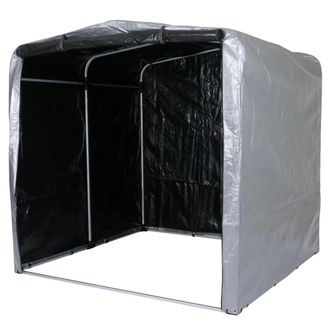 Hhg Nunca Usado] Caseta De Jard&iacute;n Hhg 450, Caseta De Jard&iacute;n Caseta De Herramientas Caseta De Jard&iacute;n, Aluminio Protecci&oacute;n Uv Impermeable, 201x201x201cm, Pl
