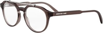 Dior Botanica O R1I Ronde Bril - unisex - Brillen - Bruin - 51 MM - Accessoires