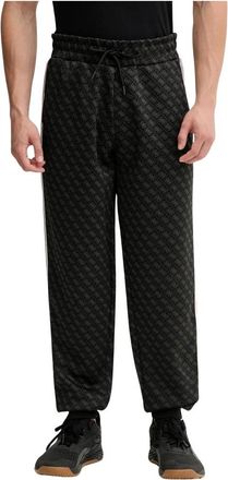 Guess Parimo Cuffed Pants - Heren - Sweatpants - Zwart - 2XL - Polyester - Broeken