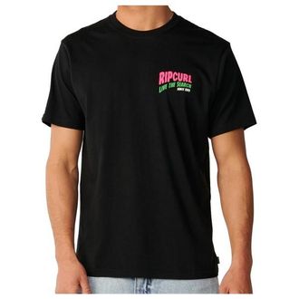 Rip Curl Surf Trip Tee T-Shirt f&uuml;r Herren | schwarz