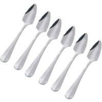 OEM Juego De 6 Cucharas De Acero Inoxidable Semidentadas Para Pomelo, Estilo Vintage: Una Excelente Idea De Regalo Para La Cocina. - Crezuo