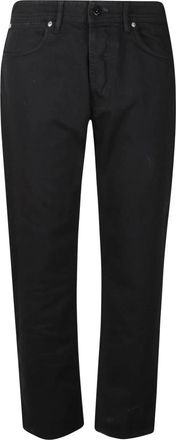 Stone Island Rechte jeans - Heren - Jeans - Zwart - Maat: W33 Katoen