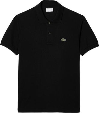 Lacoste T-shirts en Polo Zwart - Heren - Polos - Zwart - M - Katoen - Tops