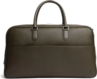 Carl Friedrik Granville Weekender in Dark Olive at Nordstrom