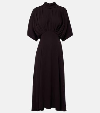 Agnona Gathered midi dress
