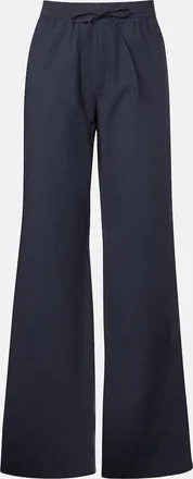Dorothee Schumacher Poplin Power II cotton poplin wide-leg pants