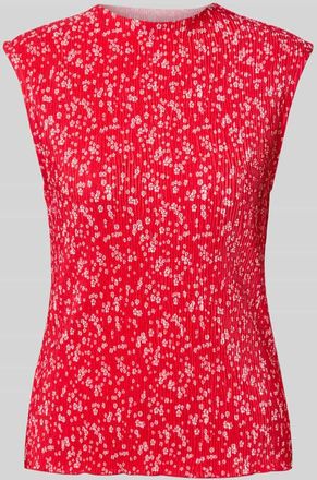 Pieces Slim Fit Top mit Cr&ecirc;pe-Verarbeitung Modell FLORA in Hellblau, Gr&ouml;&szlig;e L