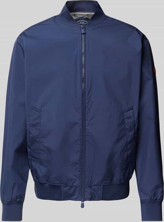 Save The Duck Bomberjacke mit Zweiwege-Rei&szlig;verschluss Modell OLEN in Marine, Gr&ouml;&szlig;e M