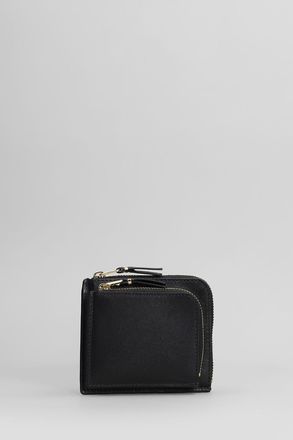 Comme Des Garçons Portafoglio in pelle nera