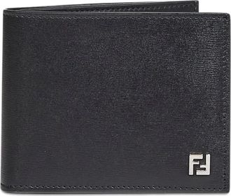 Fendi Squared Wallet - Heren - Portefeuilles - Zwart - ONE Size - Leer - Accessoires