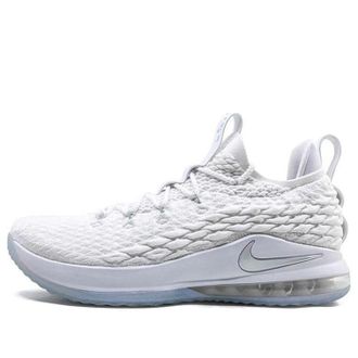 Nike LeBron 15 Low White Metallic AO1755-100