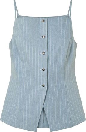 Rue de Femme Top Senza Maniche - - Tops - Donna - Blu - M