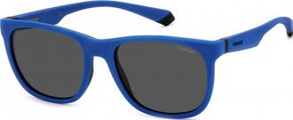 Polaroid Womens PLD-2140-S-DOF PLD 2140 S 55 DOF Sunglasses - Blue - One Size