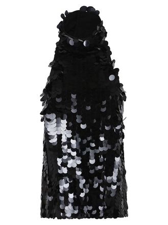 P.A.R.O.S.H. Full-Sequin Halter Neck Blouse