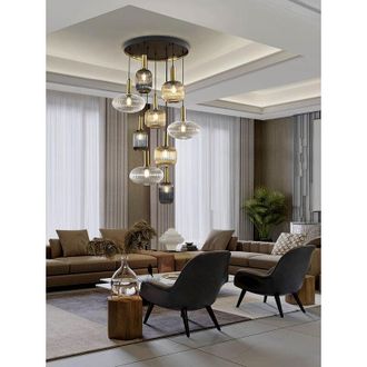 Schuller Norma-lamp 9l Negro-laton