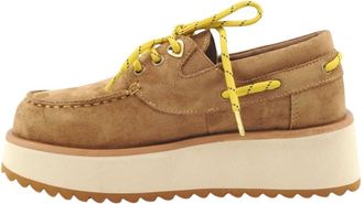 Love Moschino Sailor Schoenen - Dames - Bootschoenen - Beige - 37 EU - Schoenen