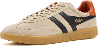 Gola Atlas Mens Cross Training Shoes Bone/Black/Moody Orange/Gum : 10.5 D - Medium, Leather