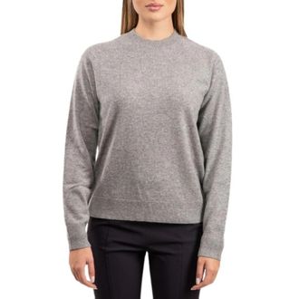 Saint Barth Delphine Knit - Dames - Ronde hals truien - Grijs - XS - Wol - Truien & Vesten
