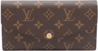 Louis Vuitton Pre-owned Wallets, female, Brown, Size: ONE SIZE Pre-owned Sarah Wallet
