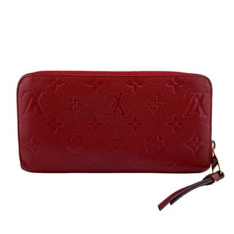 Louis Vuitton Monogram Empreinte Sacrlet Monogram Empreinte Long Wallet (Bi-Fold) (Pre-Owned)
