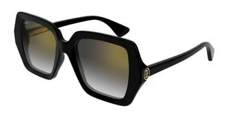 Cartier Grey Square Ladies Sunglasses CT0507S 001 54