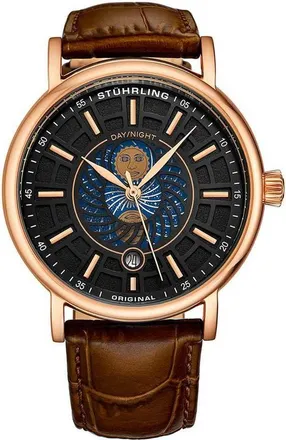 Stührling Symphony Black Dial Mens Watch M15534