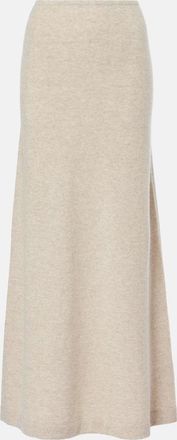 Aya Muse Luna cashmere maxi skirt