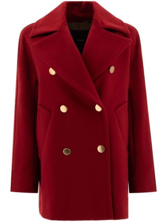 Max Mara Cappotto monopetto - Rosso