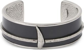 Roberto Cavalli Bracciale con dettaglio - Nero