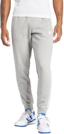 adidas Adicolor 3-Stripes Slim Fit Joggers in Medium Grey Heather at Nordstrom Rack, Size Large