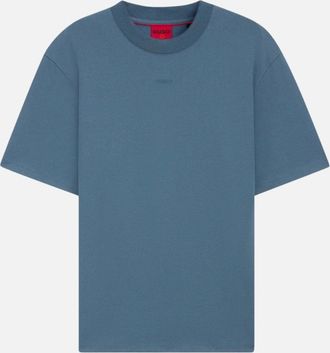 HUGO BOSS Mens HUGO Dapolino T-Shirt A2-25 496 Open Blue - Size: 42