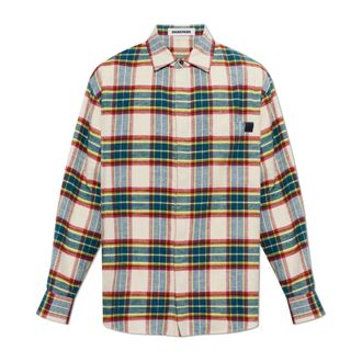 Darkpark Shirt Ethan - Heren - Casual Overhemden - Veelkleurig - L - Katoen - Overhemden