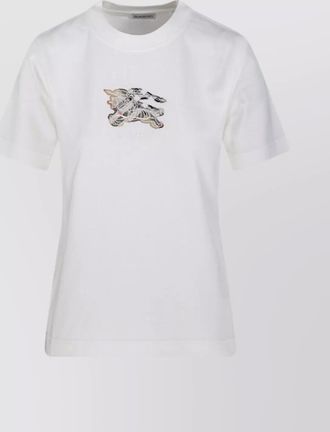 Burberry graphic print short sleeve crew neck t-shirt