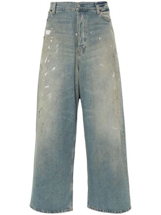Acne Studios 2023 mid-rise wide-leg jeans - men - Cotton/Lyocell - 50 - Blue