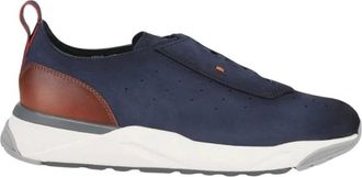 Santoni Hombre, Zapatos, Azul, Talla: 42 EU