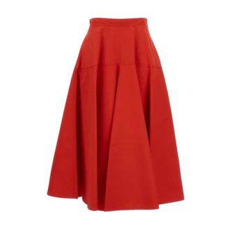 Mant&ugrave; Dames, Rokken, Rood, Maat: S