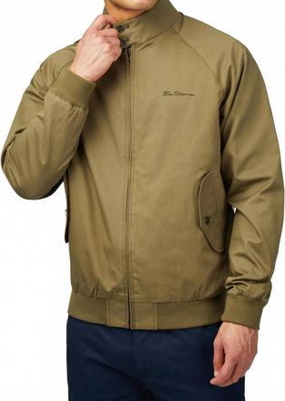 Ben Sherman Signature Harrington Jacket In Camouflage