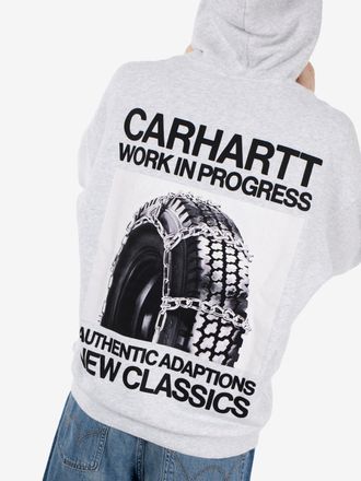 Carhartt Work in Progress Hooded Sean Hamilton sweat ash heather