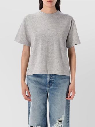 Polo Ralph Lauren cotton jersey crop t-shirt