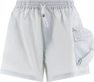 Autry drawstring pocket shorts - women - Polyamide - M - Blue